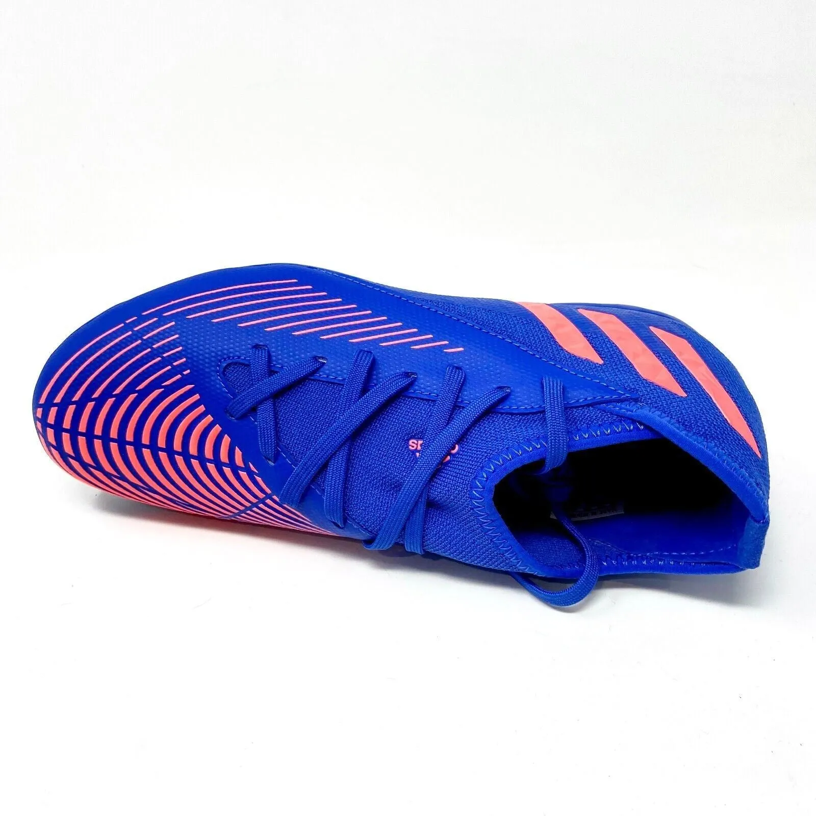 Adidas Predator Edge.3 FG Blue Youth Turf Soccer Cleats GW2361