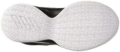 adidas Unisex Pro Spark 2018 Basketball Shoe, Black/White/Grey, 7 M US Big Kid