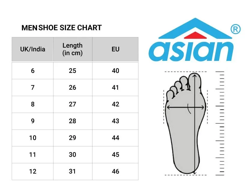 ASIAN Wonder-13 Pro Running, Walking, Gym Lightweight Eva Sole with Extra Jump Sneaker Shoes for Men & Boys 10 UK