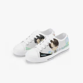 Attack On Titan Levi Ackerman Kids A-Star Low Anime Shoes
