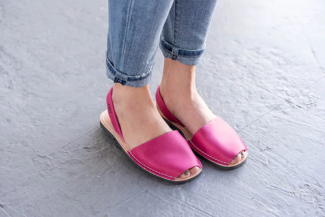 Avarcas Pons Classic Style Women Fuchsia