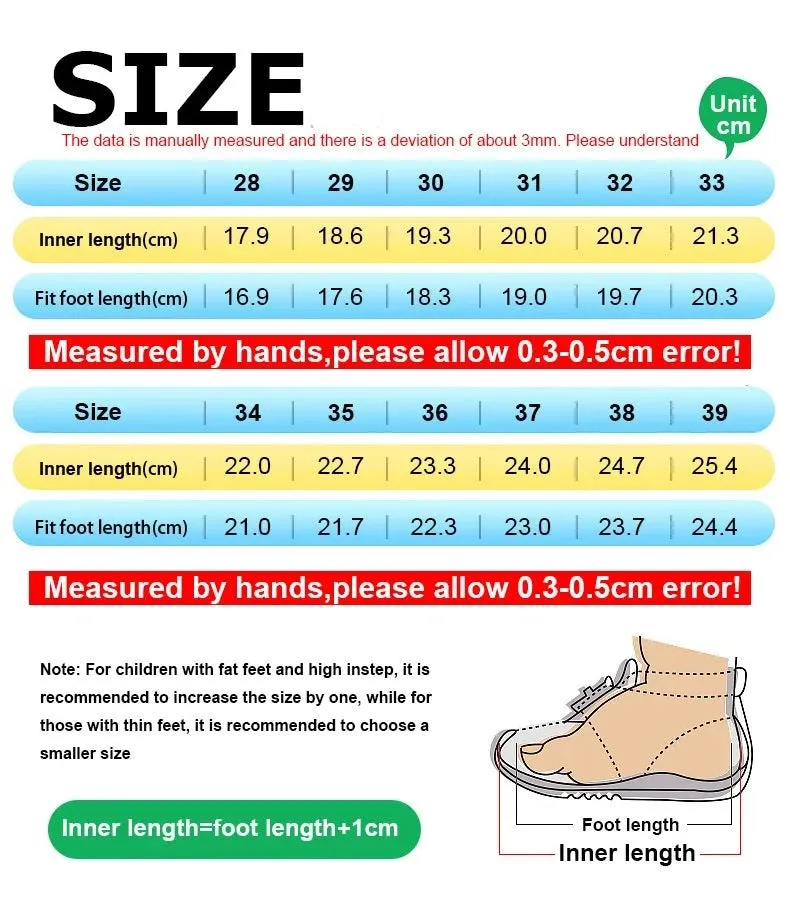 Breathable Mesh Running Sports Shoes for Kid Boys