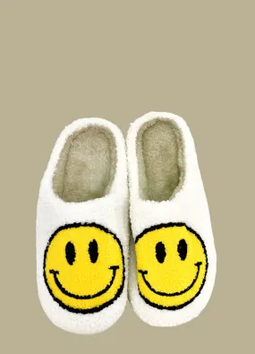 Lovelina - Smiley Cozy Slippers -Yellow