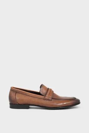 Men Formal Loafers MF7012-Brown
