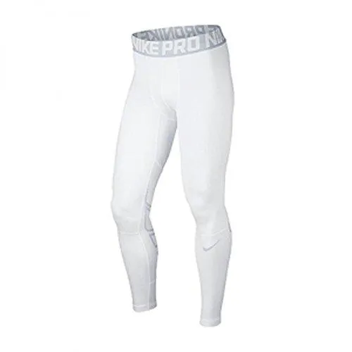 Nike Pro Hyperwarm Compression Tights White 839106 100 Medium