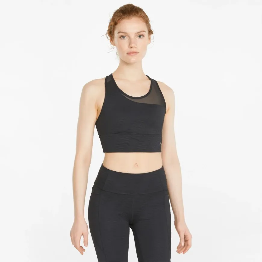 Puma Mid Impact Flawless Women Training Bra Black