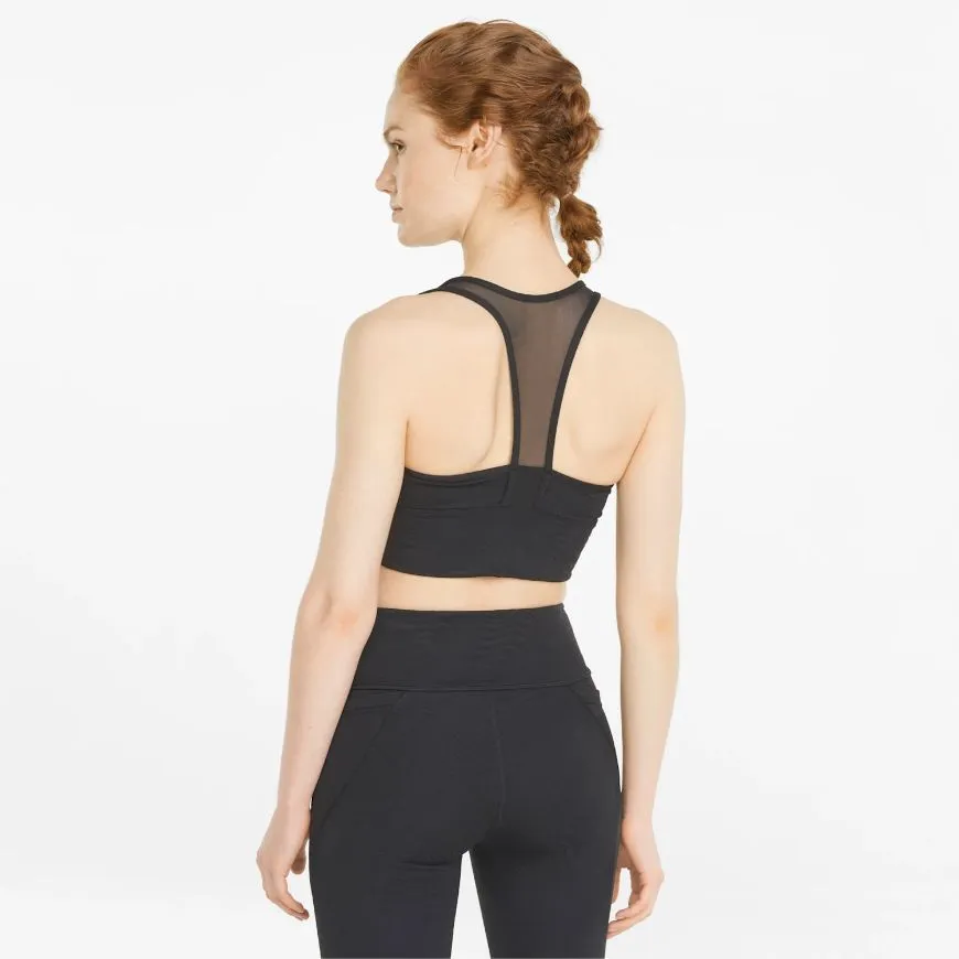 Puma Mid Impact Flawless Women Training Bra Black