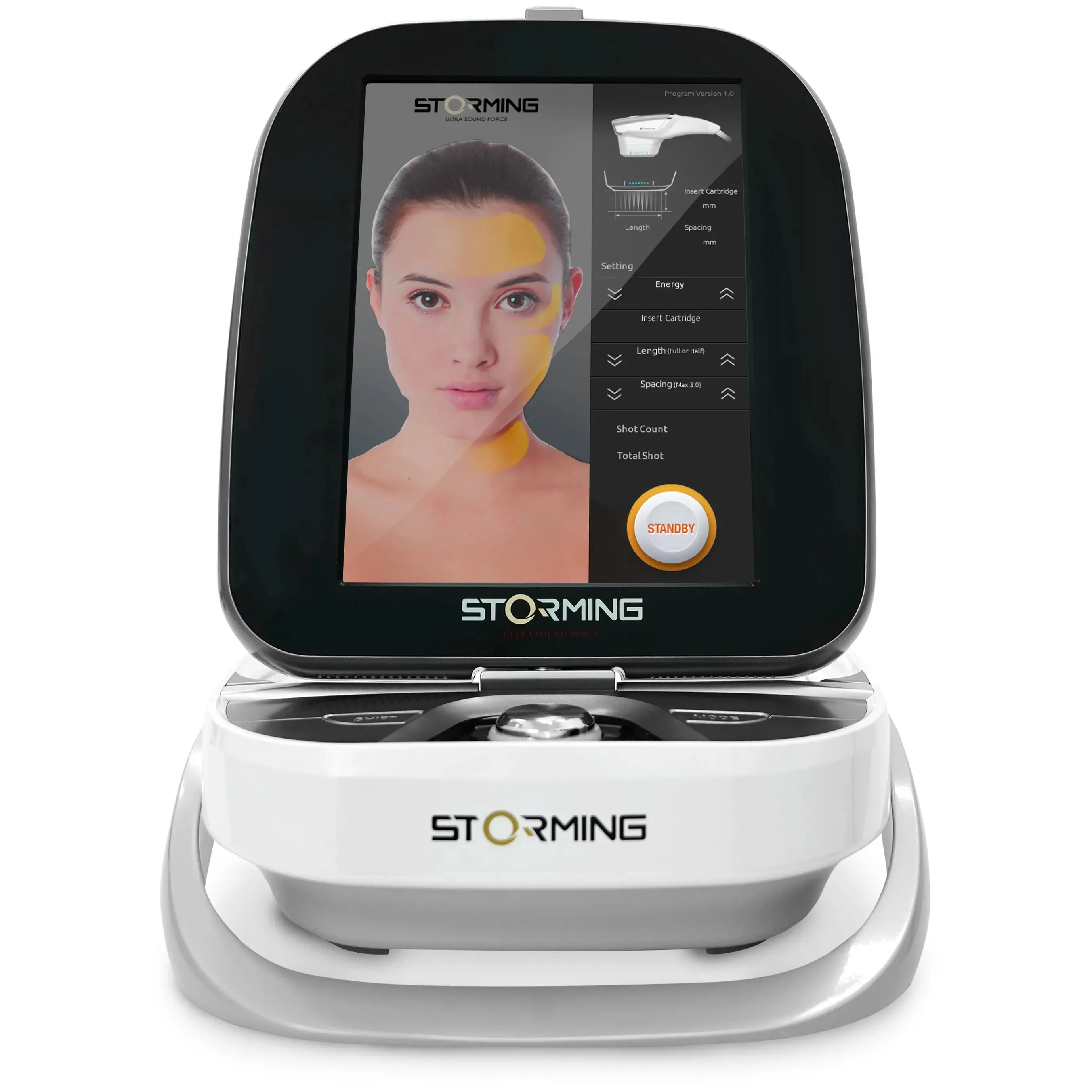 Pure Tone Storming High-Intensity Focused Ultrasound HIFU Treatment Machine