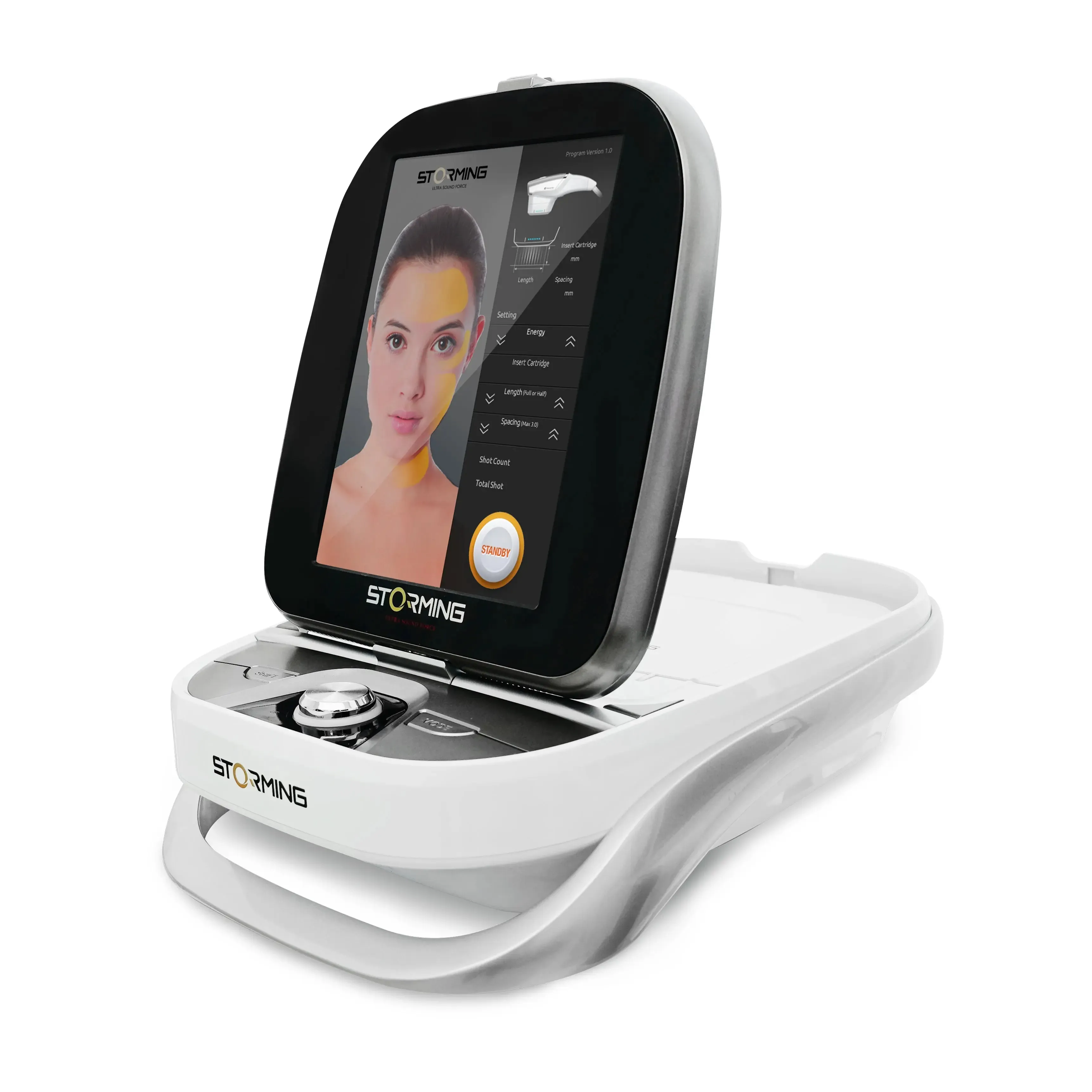 Pure Tone Storming High-Intensity Focused Ultrasound HIFU Treatment Machine