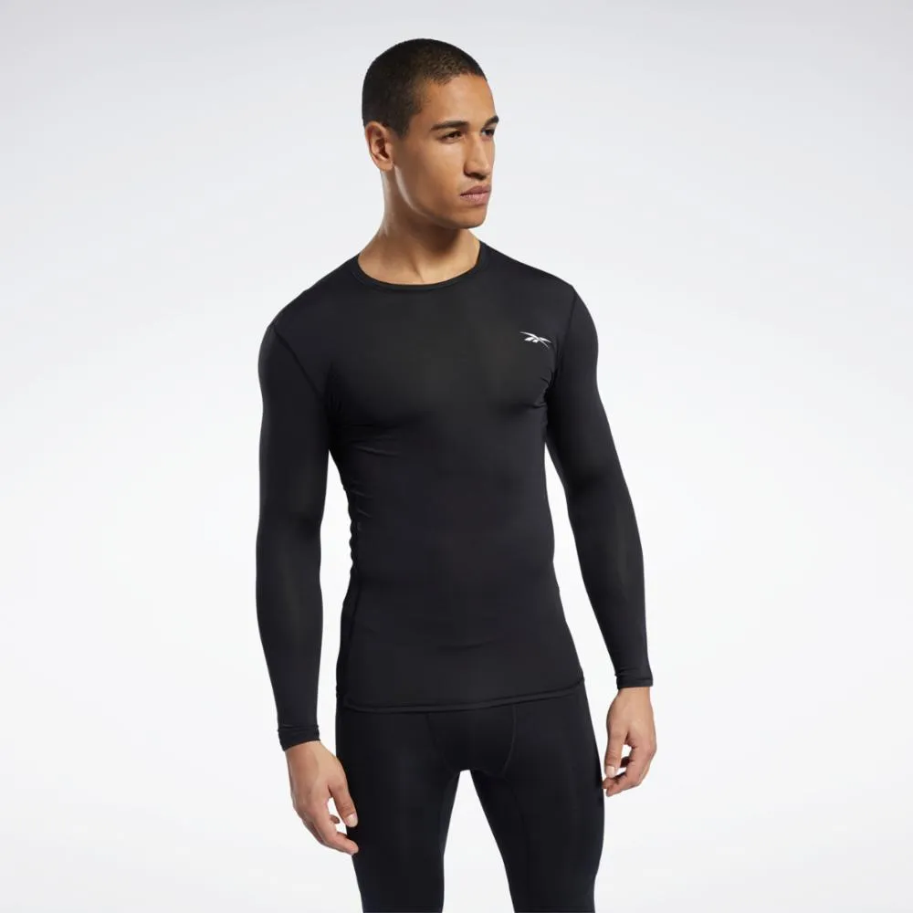 Reebok Apparel Men Workout Ready Compression Tee BLACK