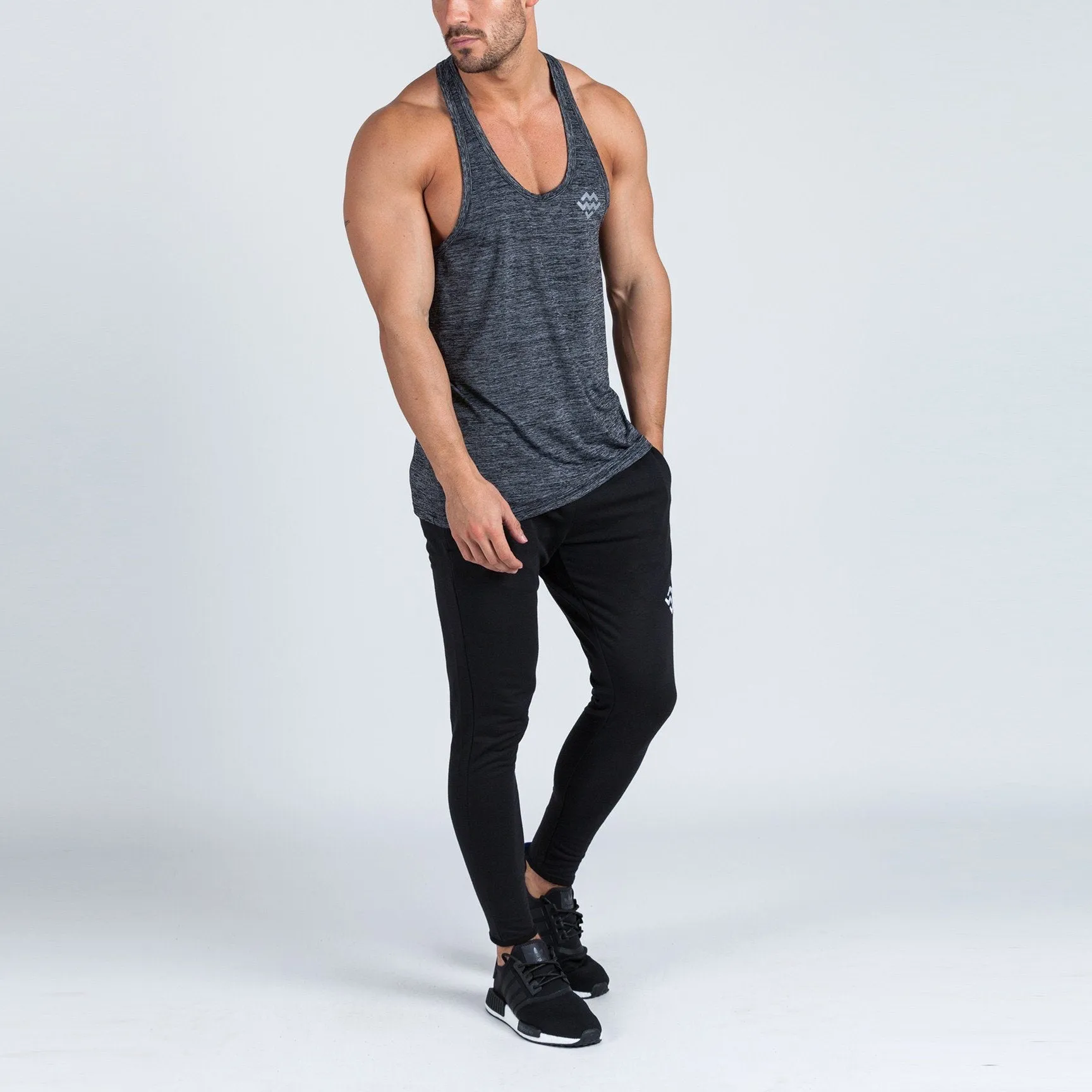 Rush Stringer Vest (Charcoal)