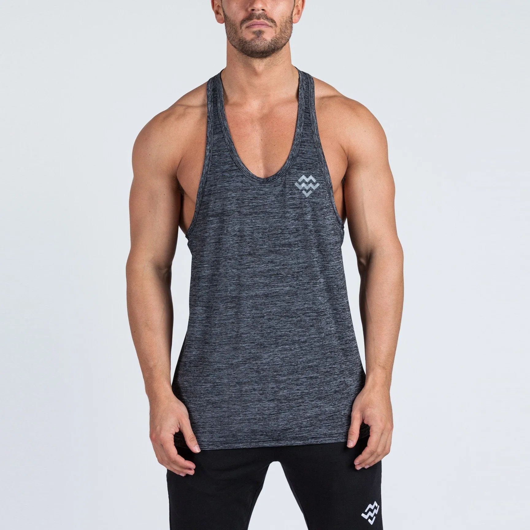 Rush Stringer Vest (Charcoal)