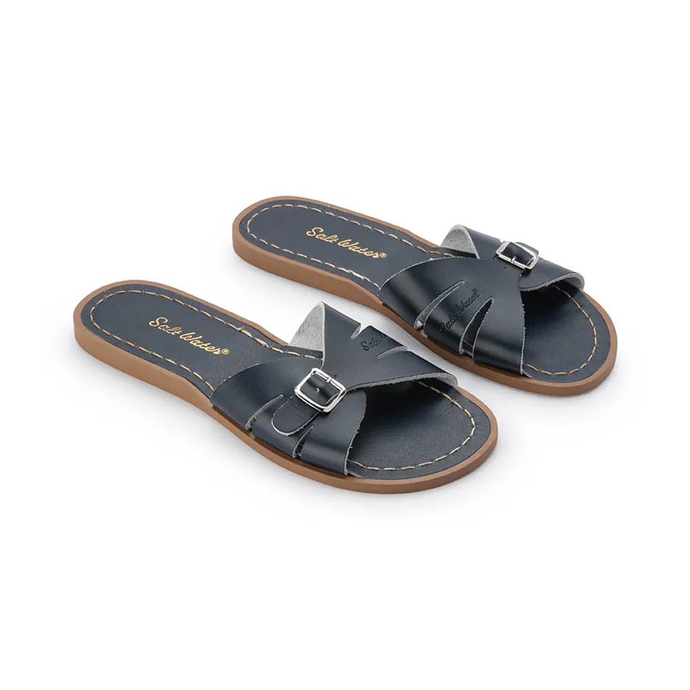 Salt Water Sandals - Adults Classic Slide Navy