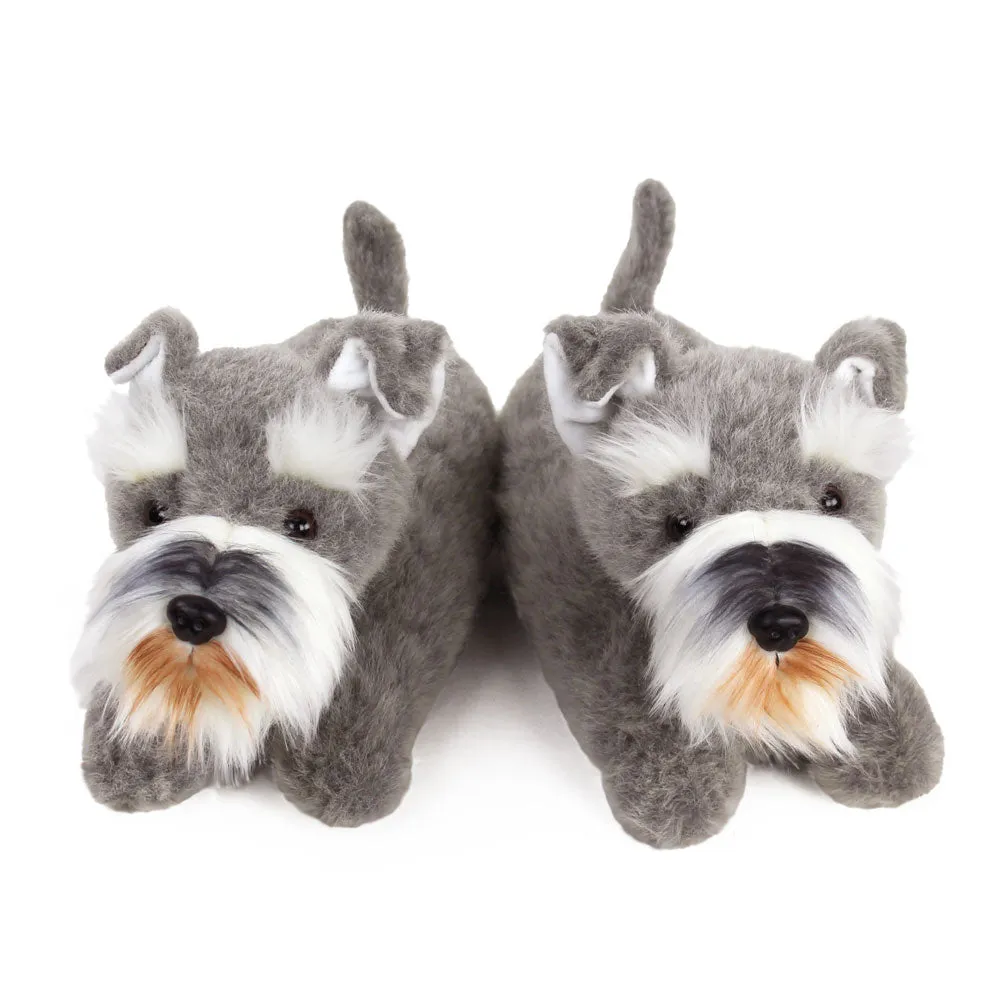 Schnauzer Dog Slippers JulesRoche Animal Design