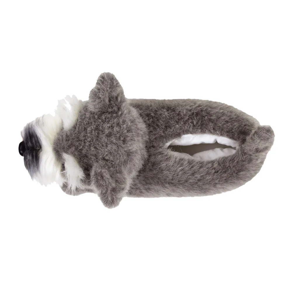 Schnauzer Dog Slippers JulesRoche Animal Design