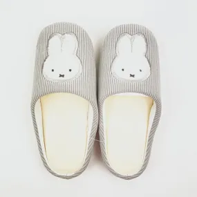 Slipper Miffy Grey