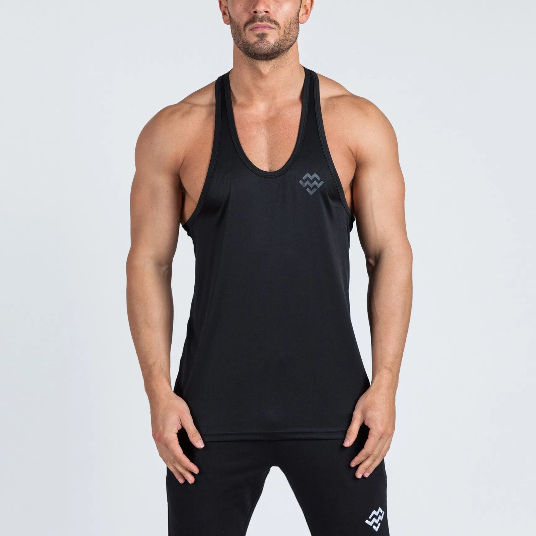 Strike Stringer Vest (Black/Black)