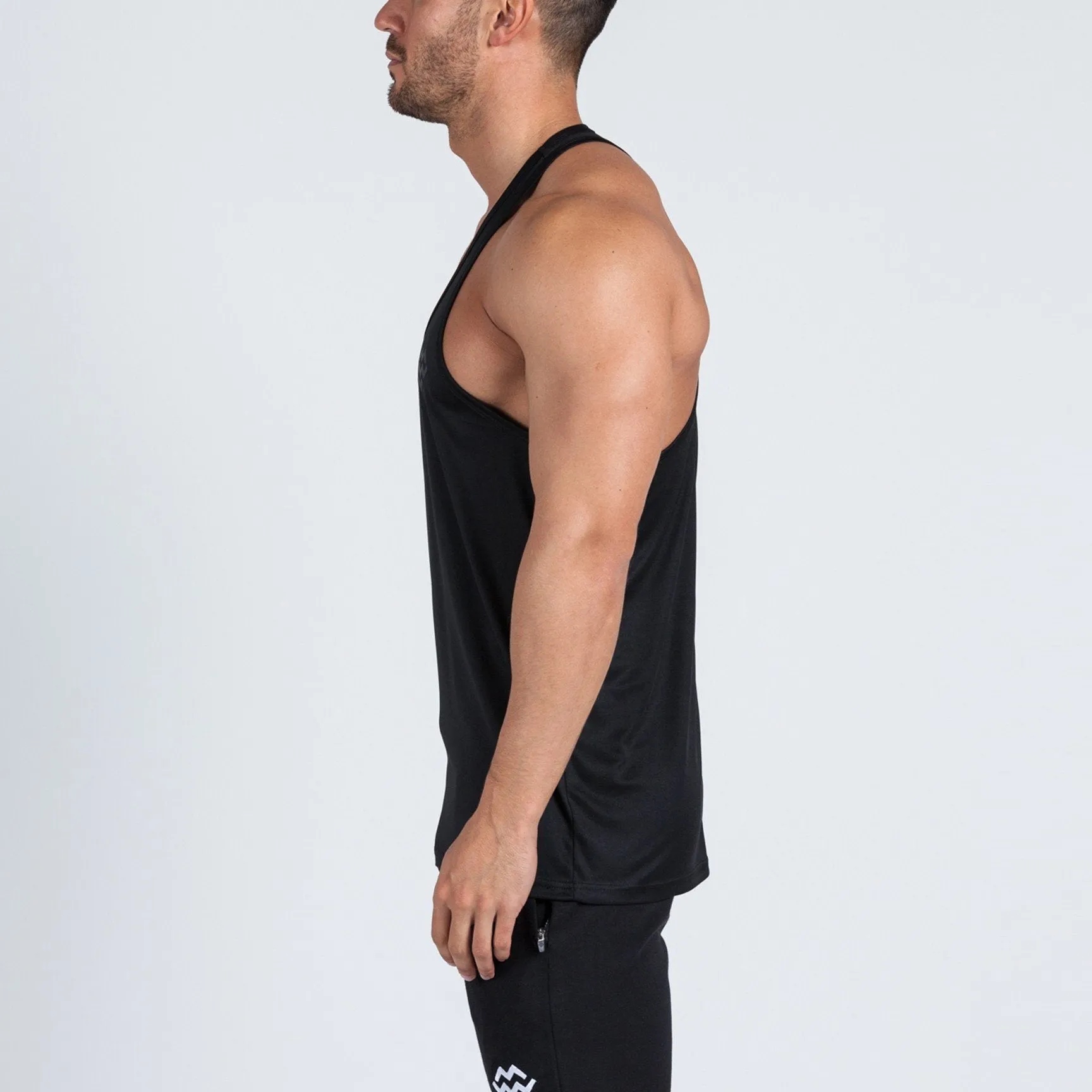 Strike Stringer Vest (Black/Black)