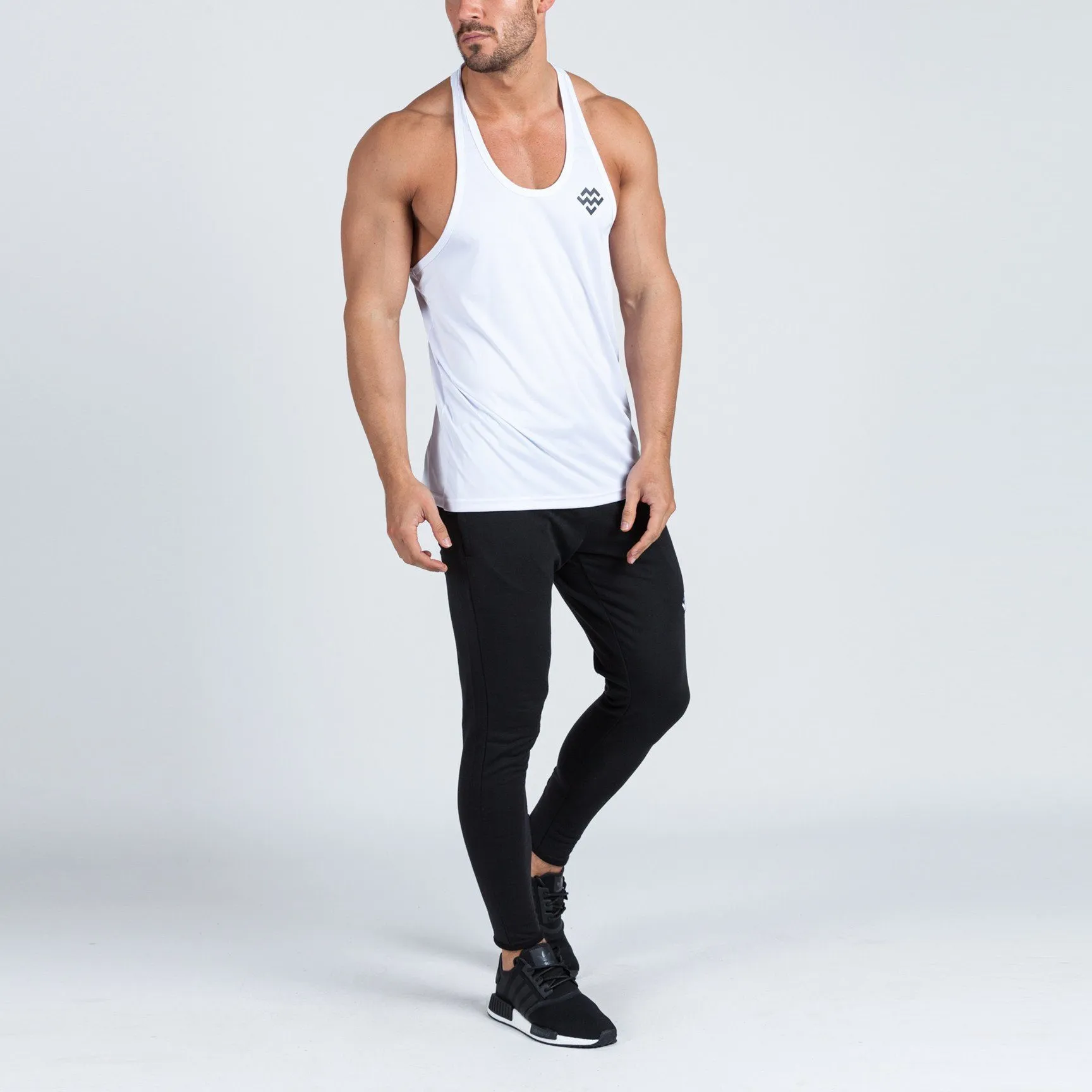 Strike Stringer Vest (White)