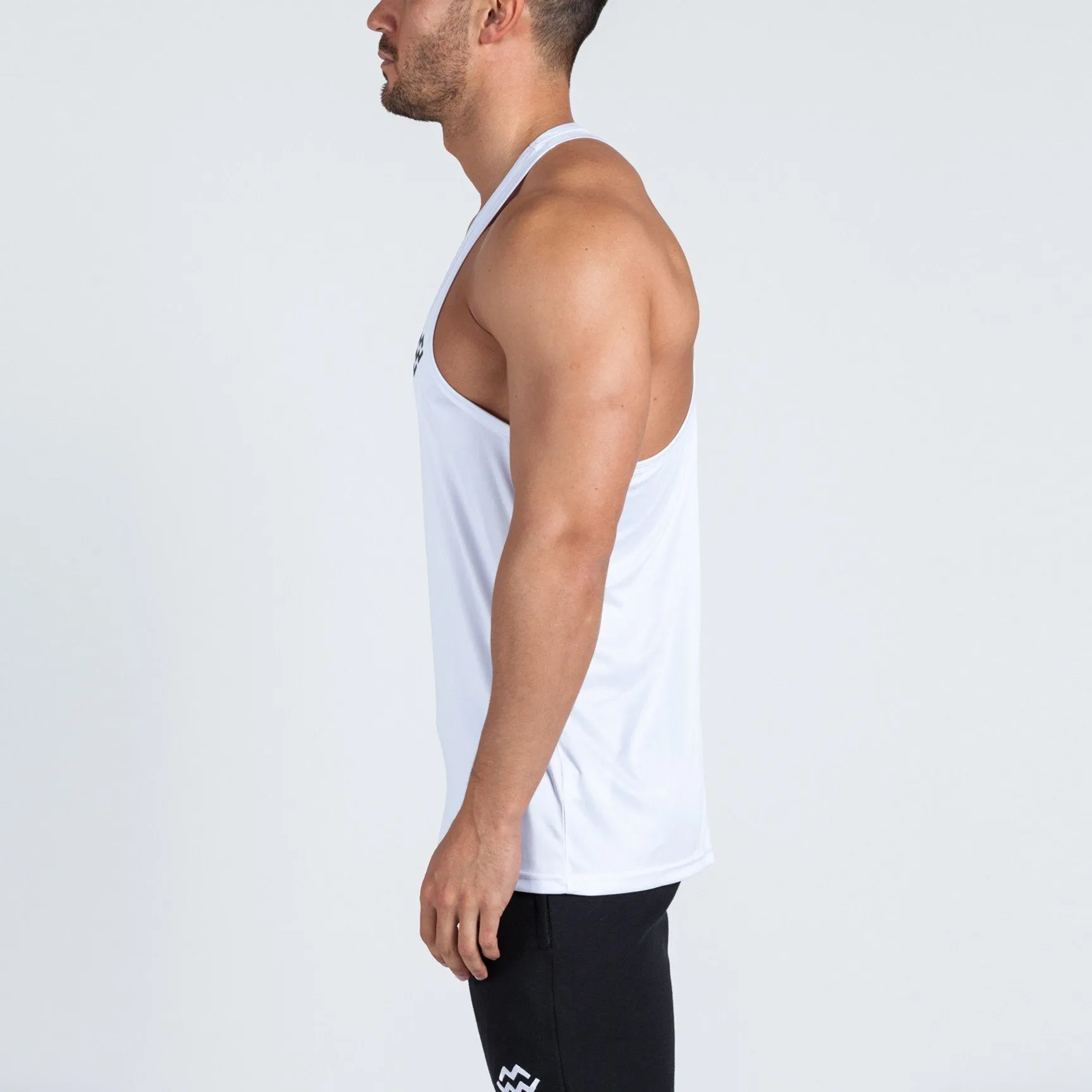 Strike Stringer Vest (White)